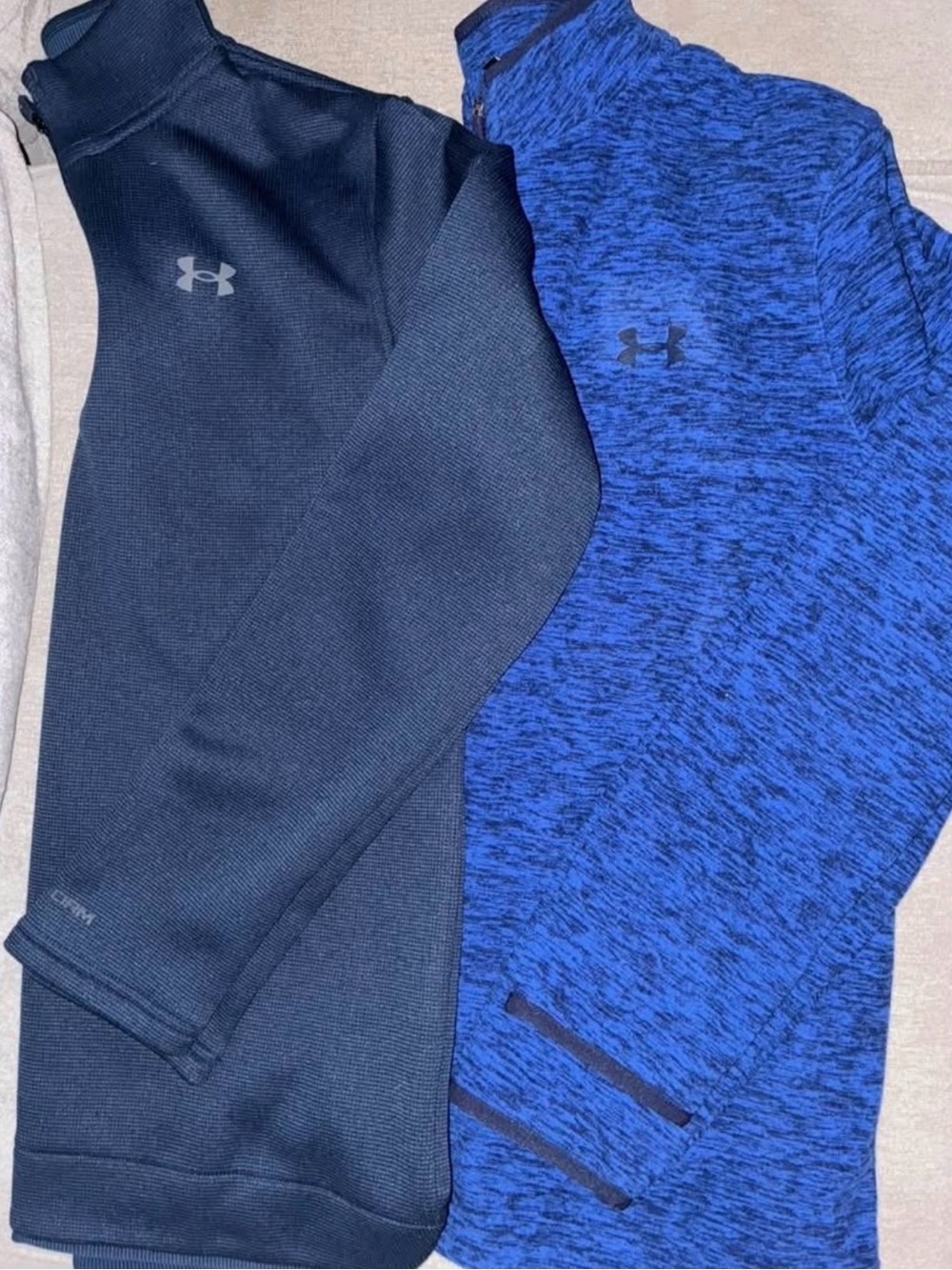 Under Armour Boys XL 1/4 Zip Pullover Sweater Lot